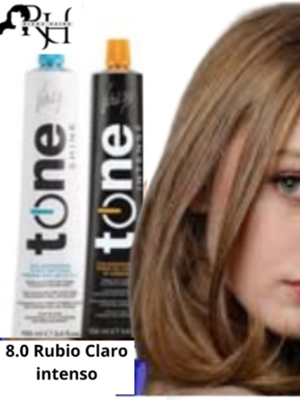 Tinte Vitality's Tone 8.0 rubio claro intenso semi permanente sin amoniaco Inte